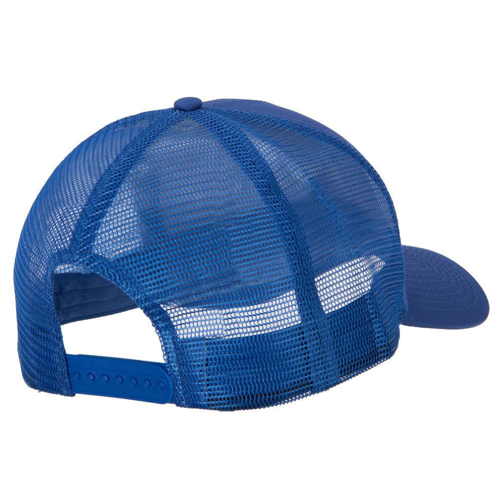 Big Size Solid Cotton Twill High Profile Mesh Pro Style Cap