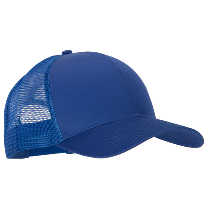 Big Size Solid Cotton Twill High Profile Mesh Pro Style Cap