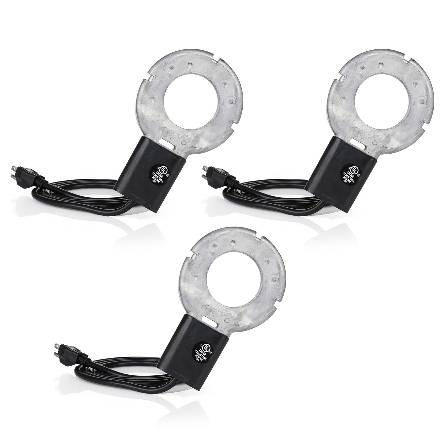 Farm Innovators C-500 Submergible Cast Aluminum Utility De-Icer for Farm, 3 Pack