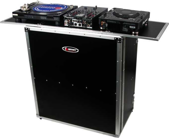 Odyssey FZF5437T Flight Zone 54x37 Foldout Collapsible Combo Pro DJ Table Stand