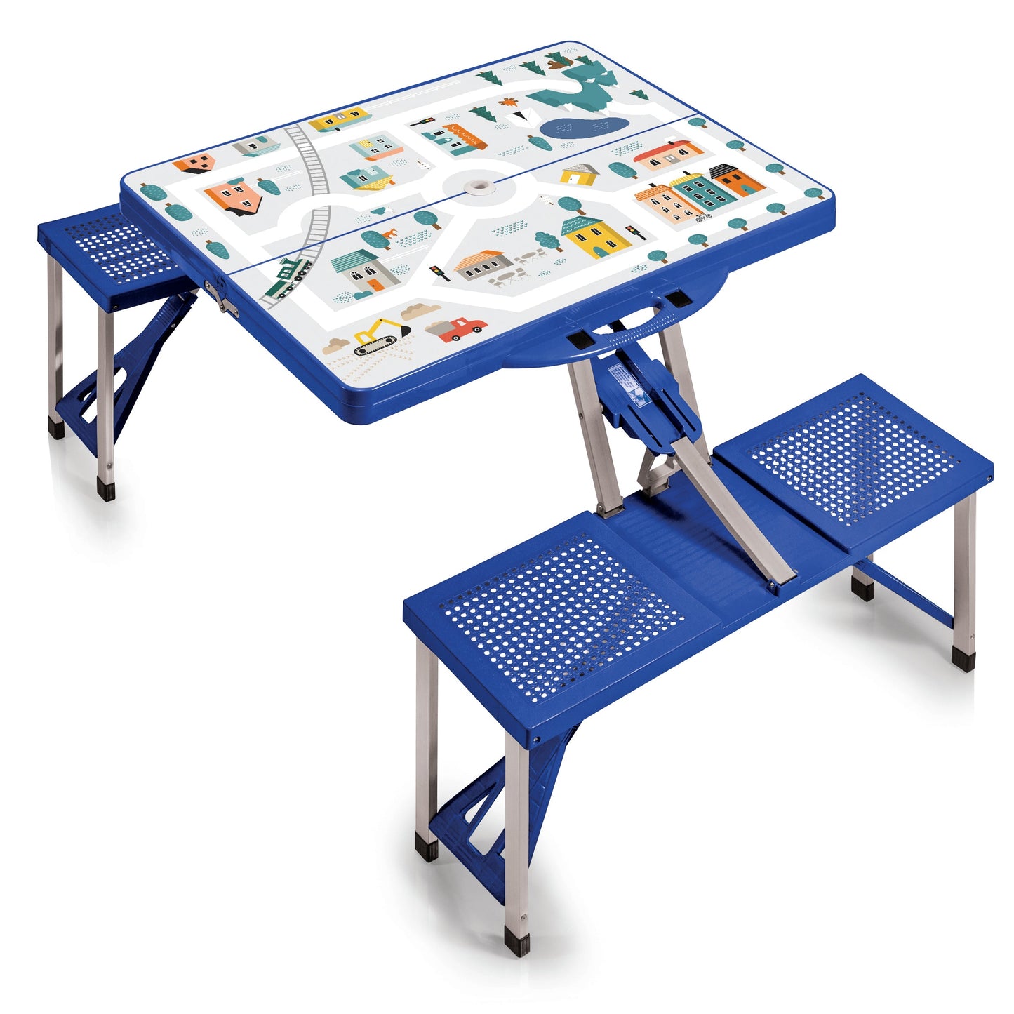 Picnic Table Portable Folding Table with Seats