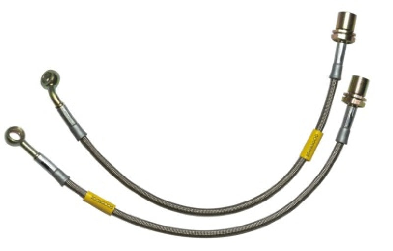 Goodridge 08-15 Mitsubishi Lancer Stainless Steel Rear Brake Lines