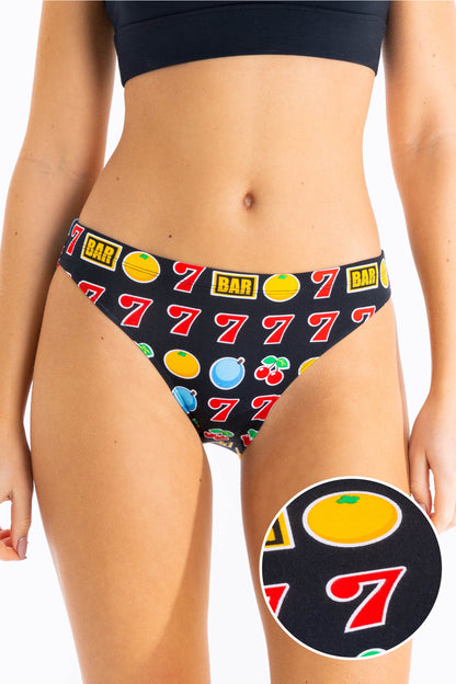 The Jackpot  | Slot Machine Modal Bikini Underwear