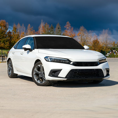 Camco Durable Compact Universal On the Go RV Tow Car Windshield Protector, Black