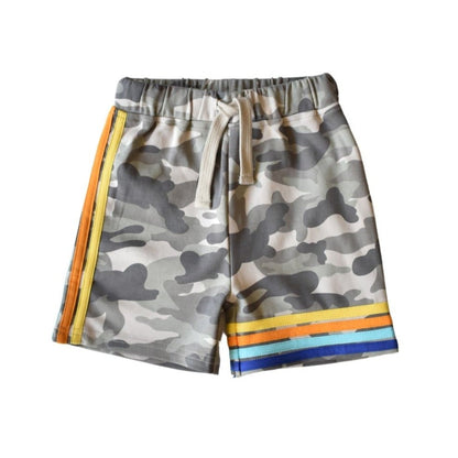 CAMO SIDE STRIPE SHORTS