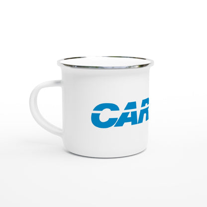 Carbine | White 12oz Enamel Mug