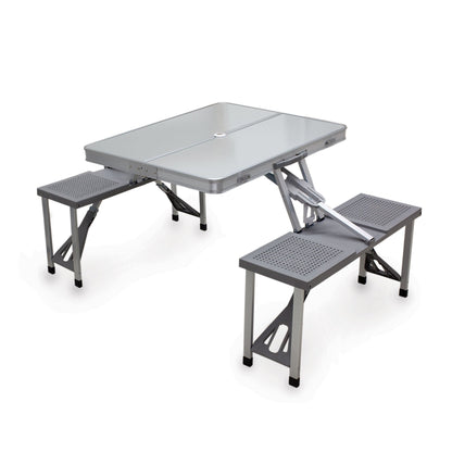 Aluminum Portable Picnic Table with Seats