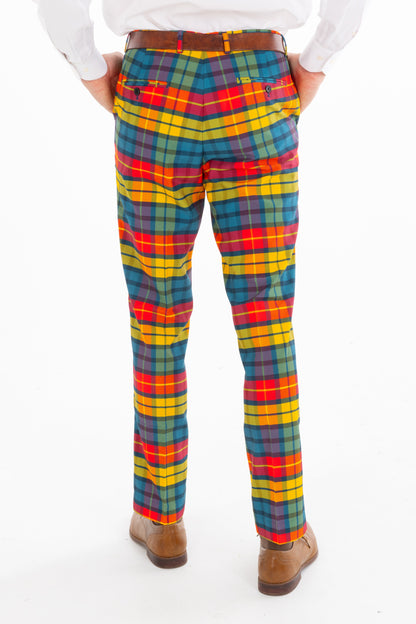 The Apple Cider | Fall Plaid Suit Pants