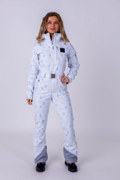 Chic Ski Suit - White OOSC Print