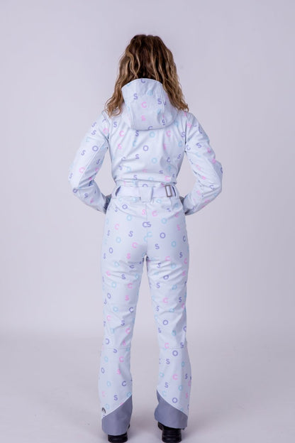 Chic Ski Suit - White OOSC Print