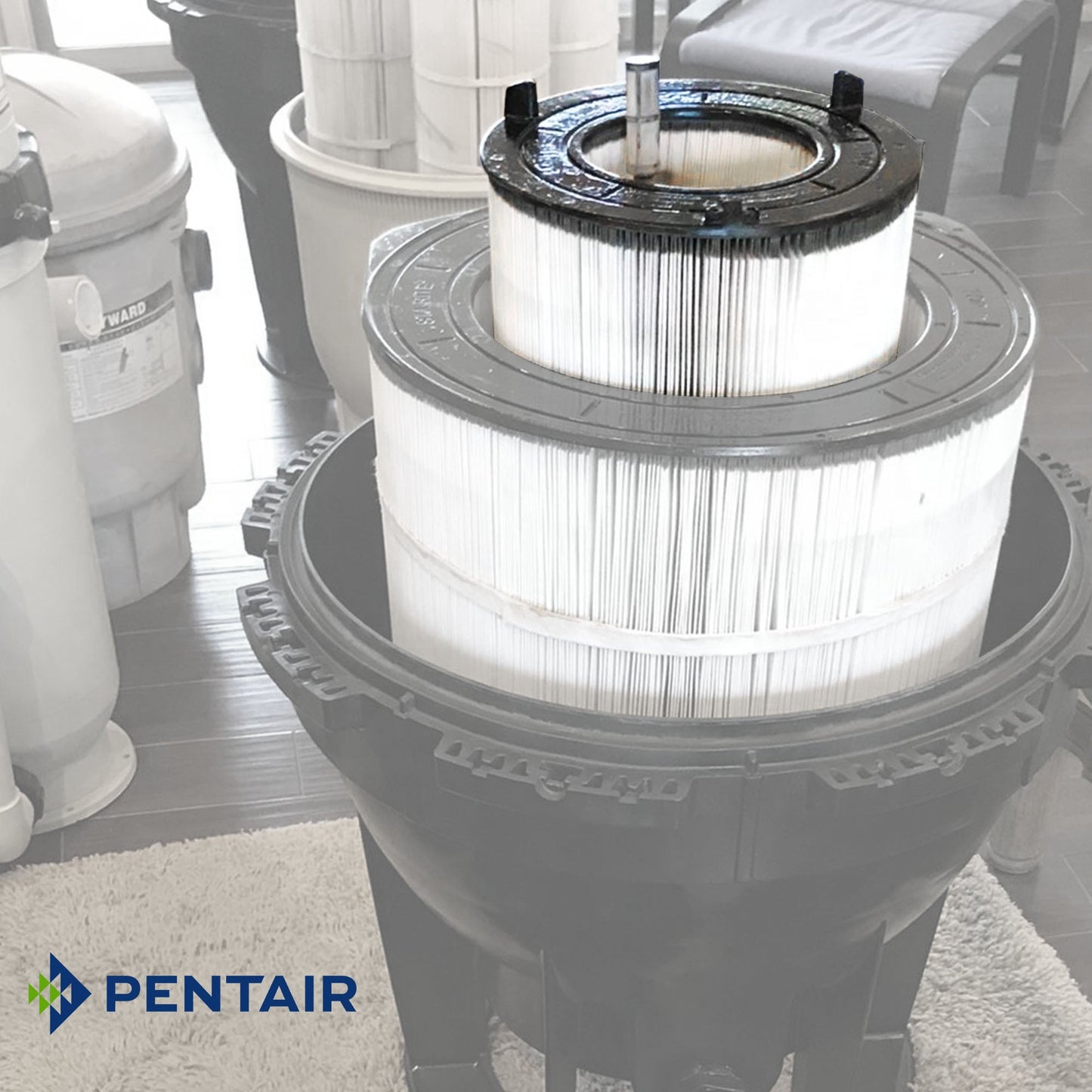 Pentair 27002-0300S Replacement Filter Cartridge for Sta Rite Pool Spa DE Filter