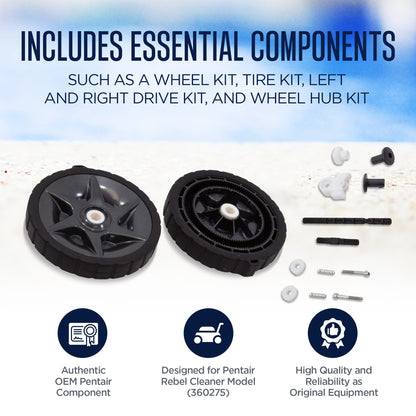Pentair Tune Up Pack, Replacement Parts for Rebel 360275 Suction Pool Cleaner