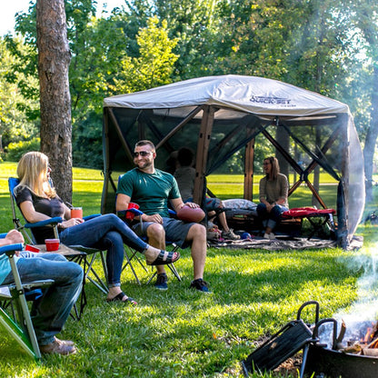 CLAM 140" x 140" Quick-Set Floor Cover Tarp Mat for Escape Shelter, Floor Only