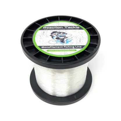 Reaction Tackle Nylon Monofilament Fishing Line - 1 Pound Jumbo Spools