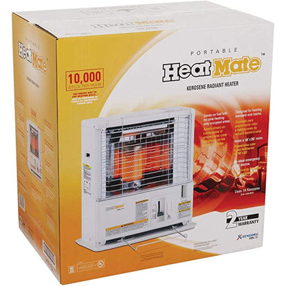Sengoku KeroHeat Portable Radiant Kerosene Space Heater, 10,000 BTU (Damaged)