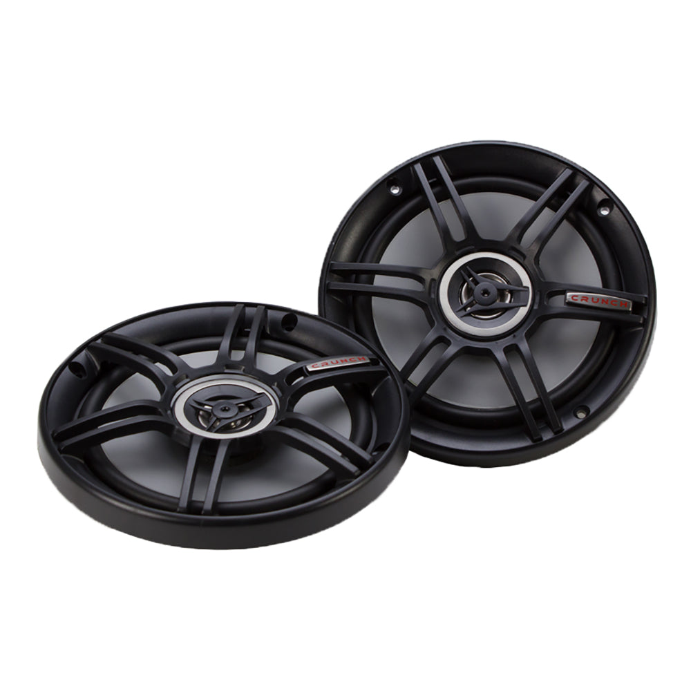 Crunch 300 Watts 6.5-Inch Coax Shallow 4 Ohms CS Speakers | CS-65CXS (4 Pack)