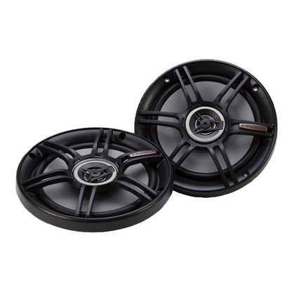 Crunch 300 Watts 6.5-Inch Coax Shallow 4 Ohms CS Speakers | CS-65CXS (4 Pack)
