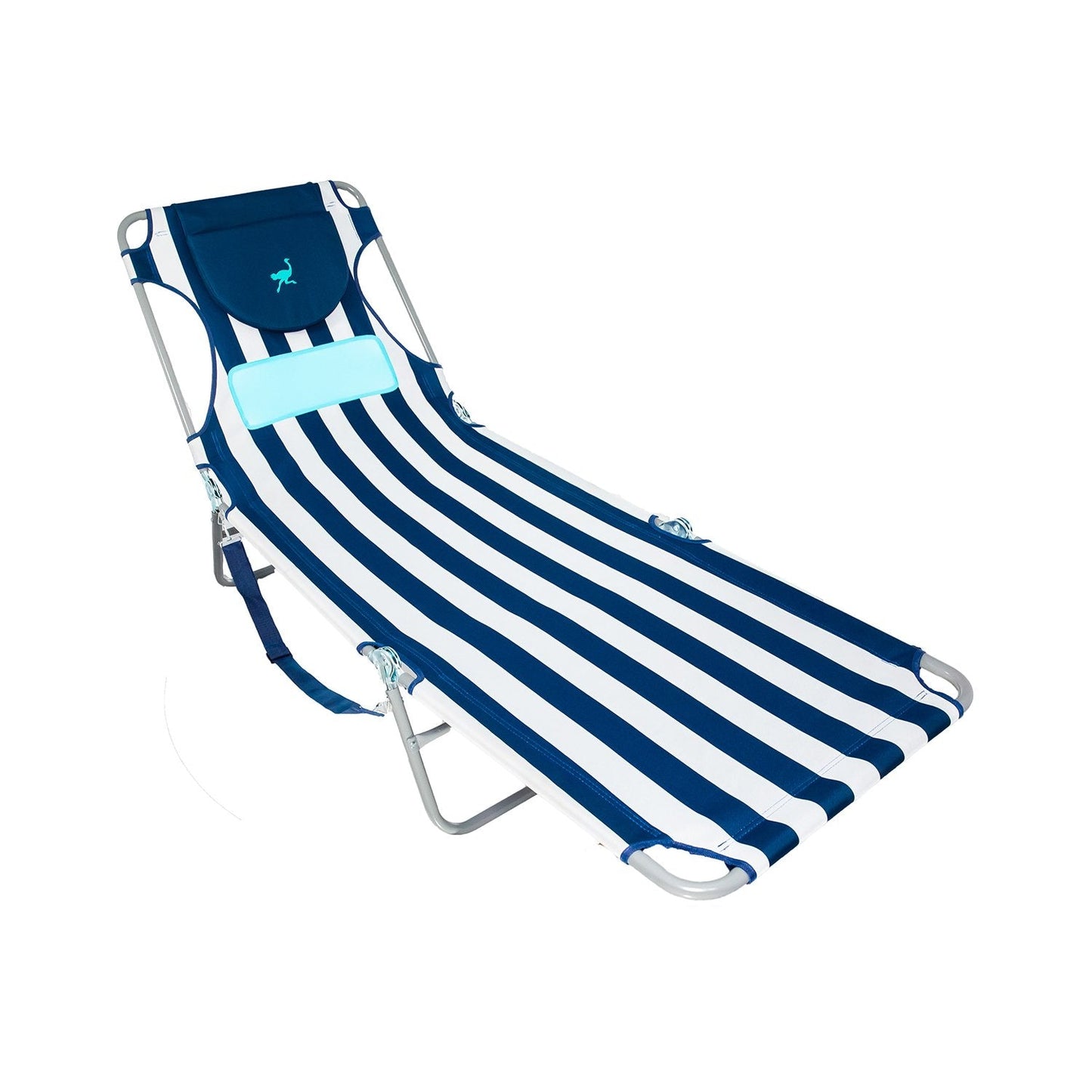 Ostrich Comfort Lounger Face Down Sunbathing Chaise Lounge Beach Chair (3 Pack)