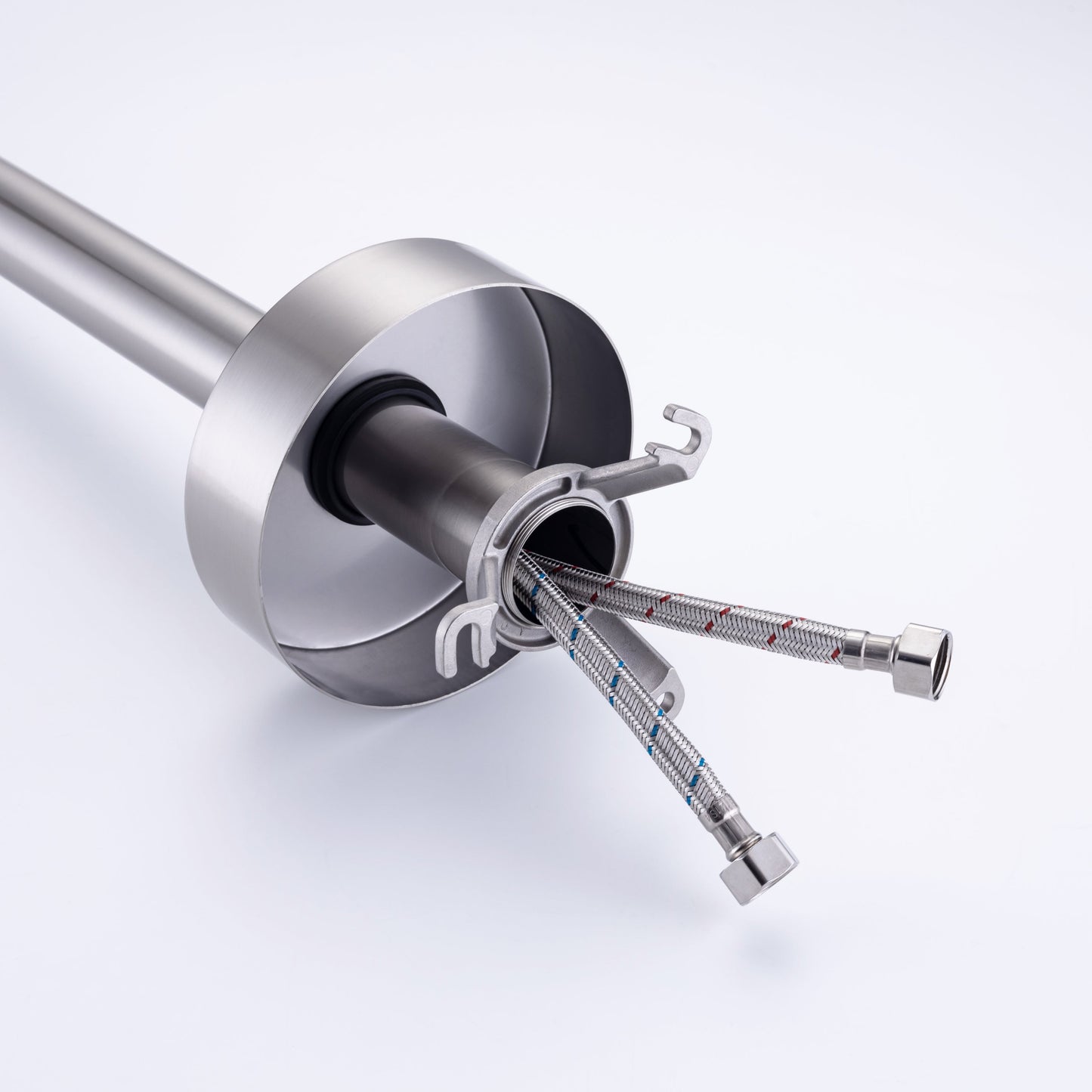 Freestanding Bathtub Faucet Tub Filler Free Standing Matte Black Tub Faucet Classic Brass Stand Alone Clawfoot Tub faucet Soaking Tub Fillers Floor Mount Tub Filler with handheld shower