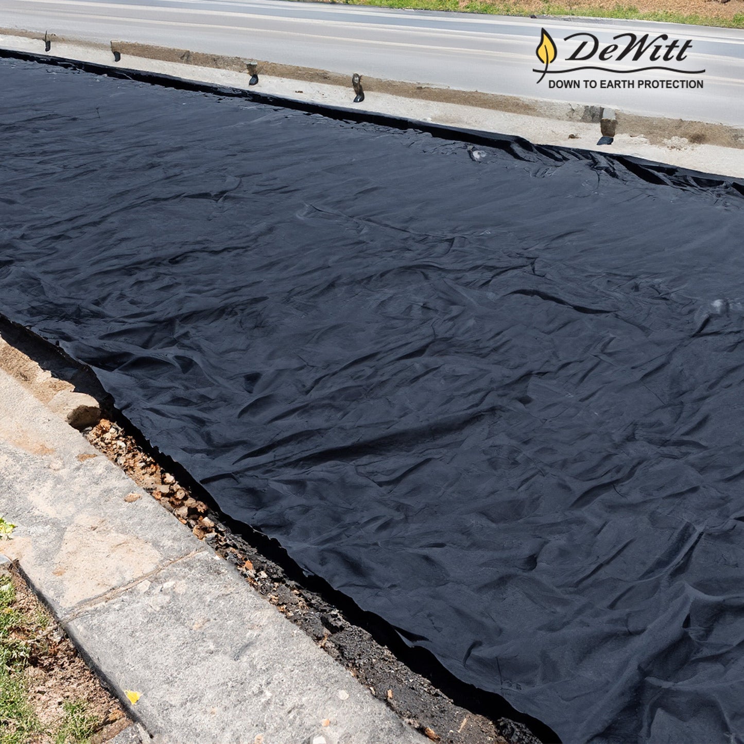 DeWitt Non Woven 4Oz Filter Fabric Patio or Sidewalk Protection Cover, 4' x 100'