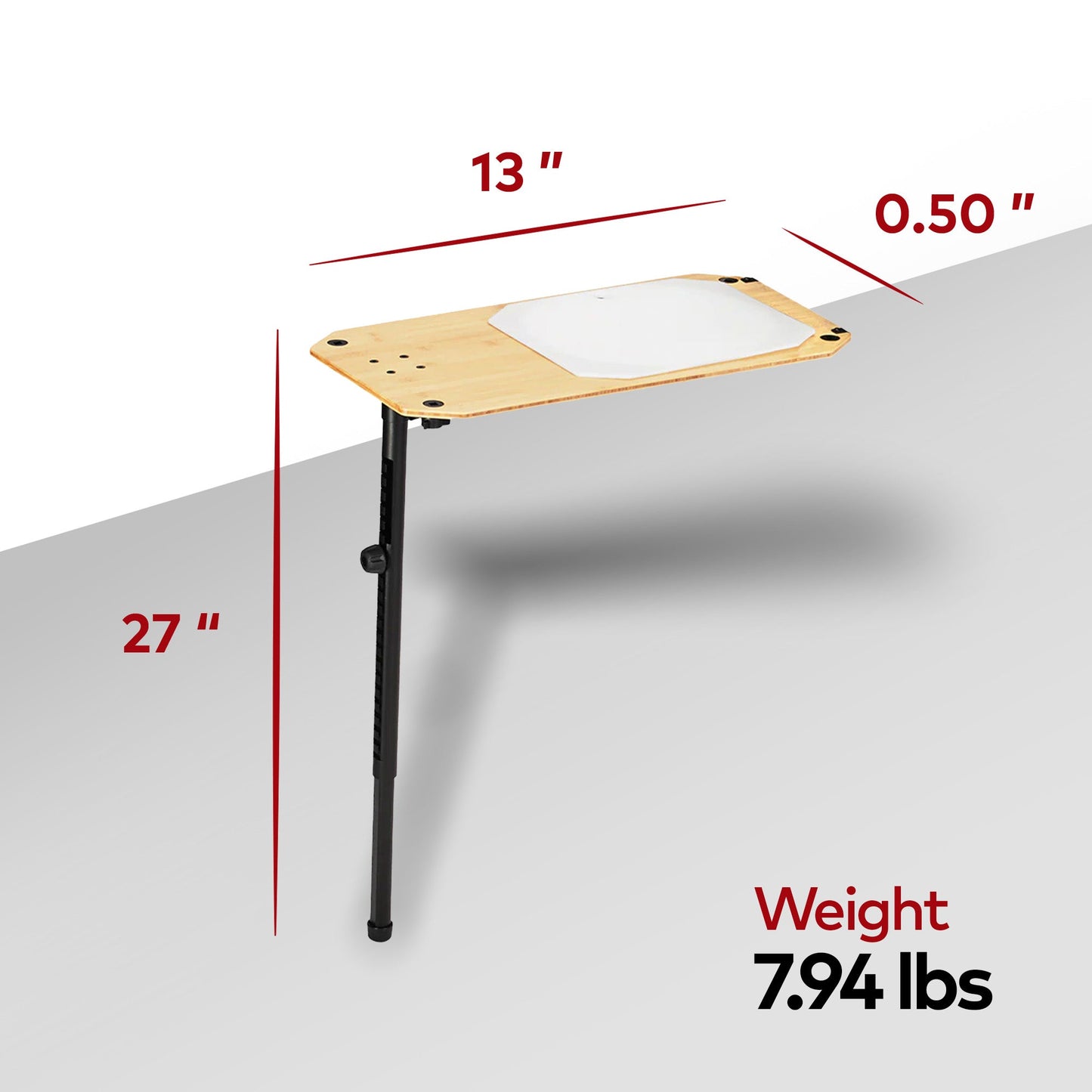 Yakima EXO OpenRange 13 x 27 Inch Wooden Side Table and Nesting Cutting Board