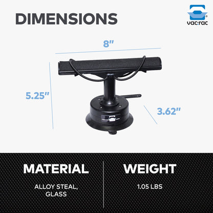 Vac Rac Multi Vaccum Rod Rack Holds up to 4 Rods and Reels with On/Off Lever