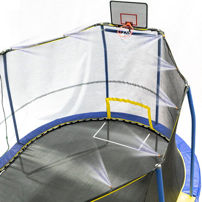 JumpKing Universal Backyard Trampoline Outdoor Water Park Sprinkler Mist Sprayer