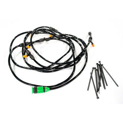 JumpKing Universal Backyard Trampoline Outdoor Water Park Sprinkler Mist Sprayer