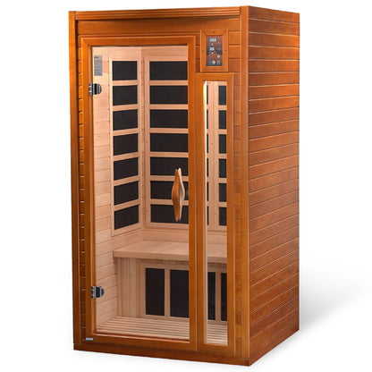 Dynamic Barcelona 2 Person Hemlock Wood Low EMF FAR Infrared Sauna (Damaged)