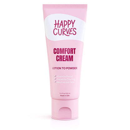 Happy Curves Comfort Cream | Sweat Defense And Odor Control Lotion