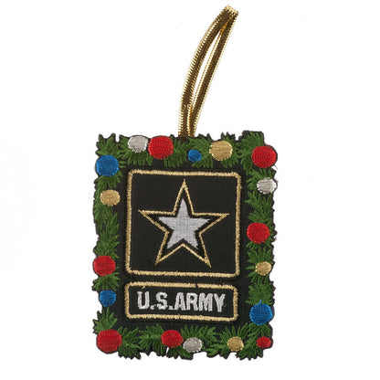 U.S. Armed Forces Embroidered Ornament Medallion