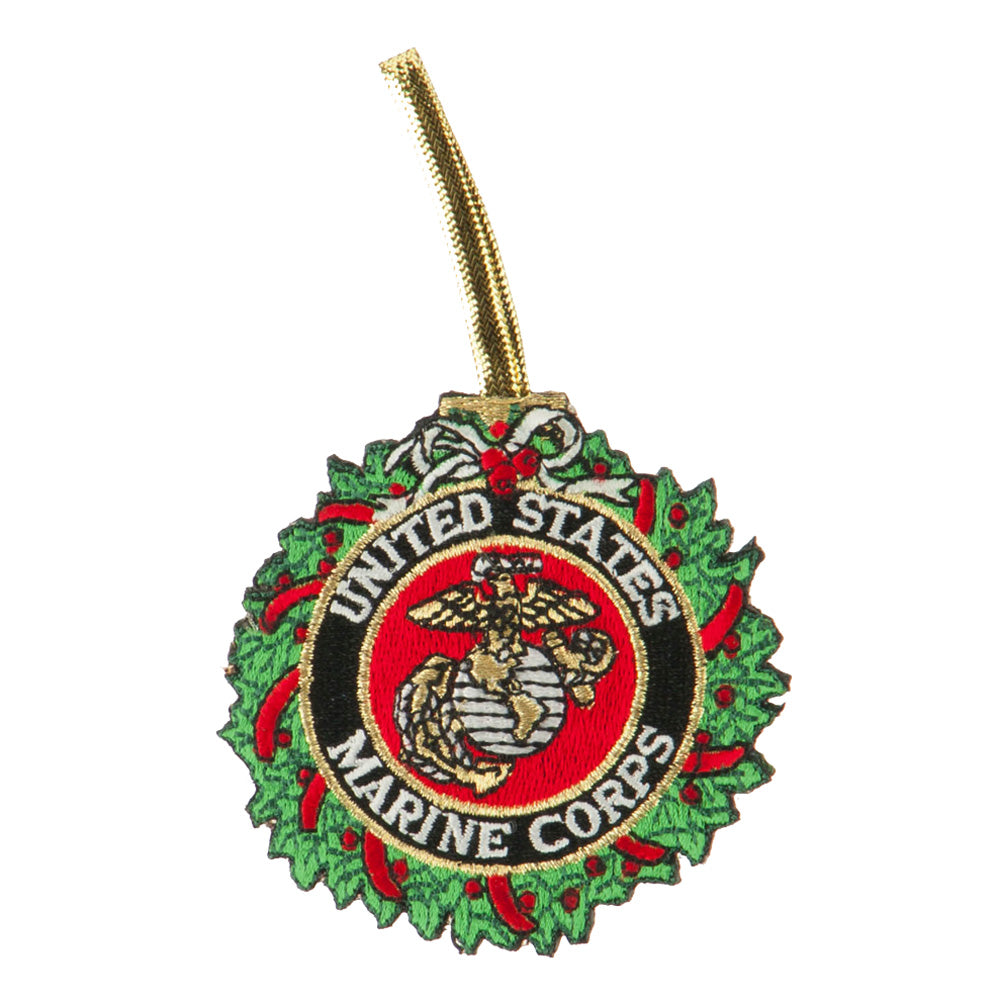 U.S. Armed Forces Embroidered Ornament Medallion