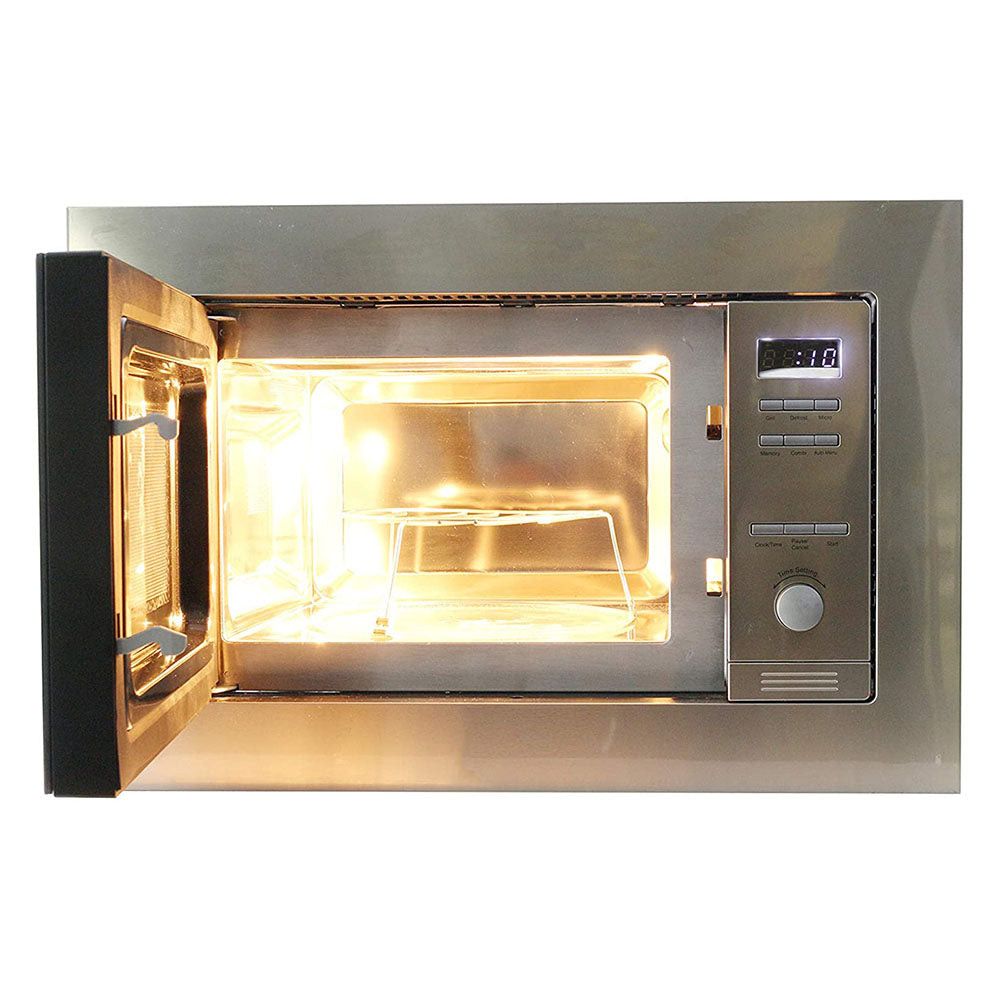 Equator 0.8 Cubic Foot Countertop Microwave and Oven Combo, Stainless Steel