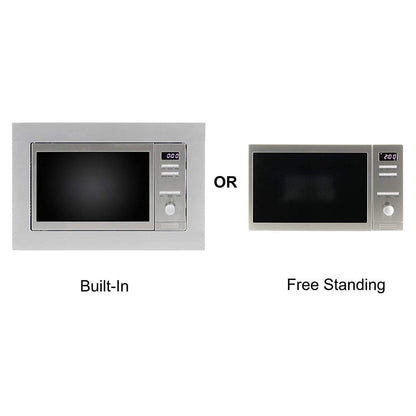 Equator 0.8 Cubic Foot Countertop Microwave and Oven Combo, Stainless Steel