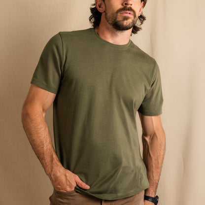 The Everyman™ Tee - Olive | Mens T-Shirt ft. Super Stupid-Soft™ Fabric