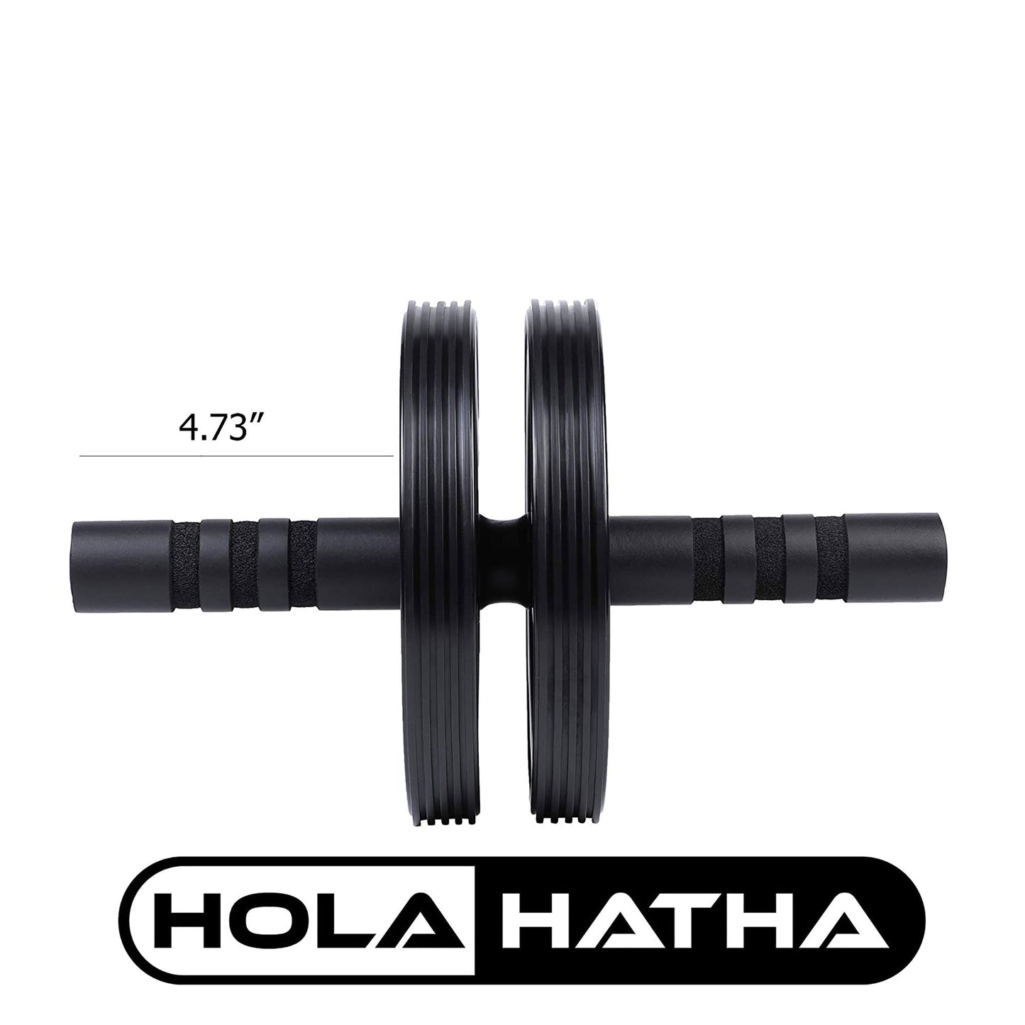 HolaHatha Exercise Fitness Abdominal Core Toner Workout Double Ab Roller Wheel