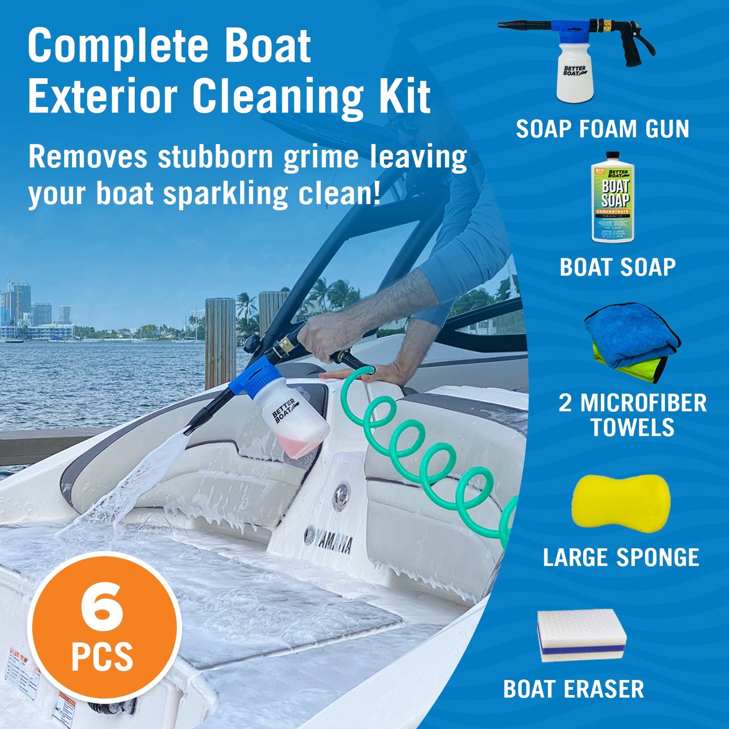 Boat Exterior Cleaning Kit