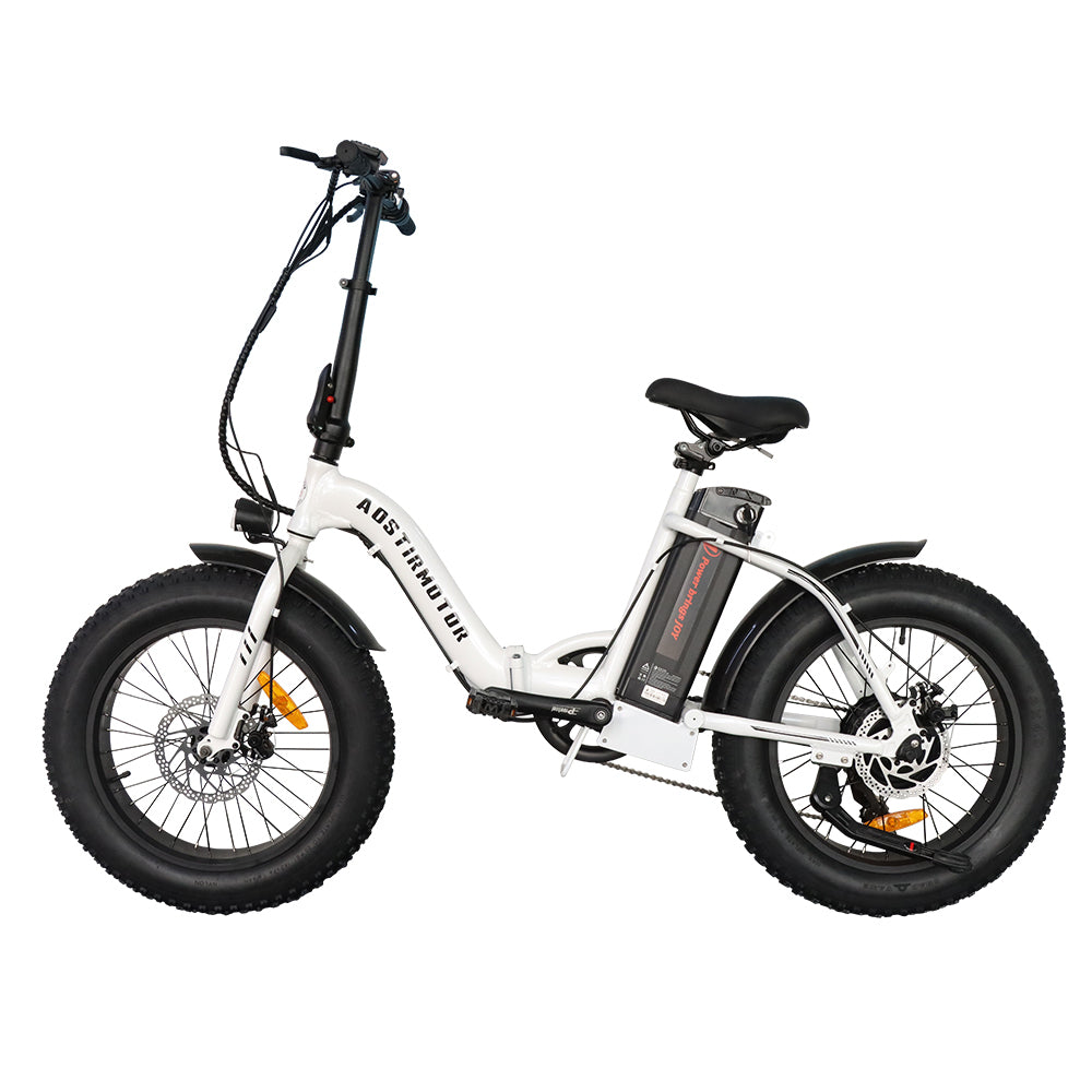 G20 Folding Electric Bike Ebike Bicycle 500W Motor 20" Fat Tire With 36V/13Ah Li-Battery New Model