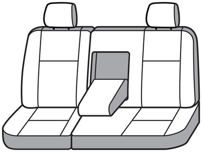 Covercraft 14 Chevrolet Silverado Polycotton SeatSaver Custom Second Row Seat Covers - Grey