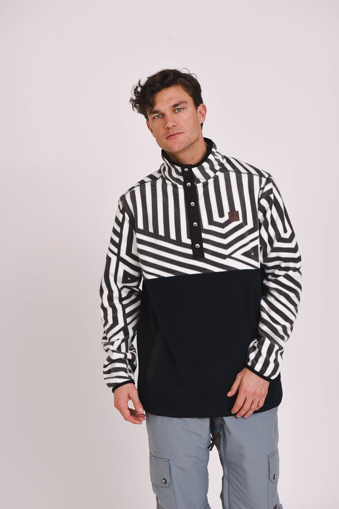 Fall Line Fleece Black - Men's