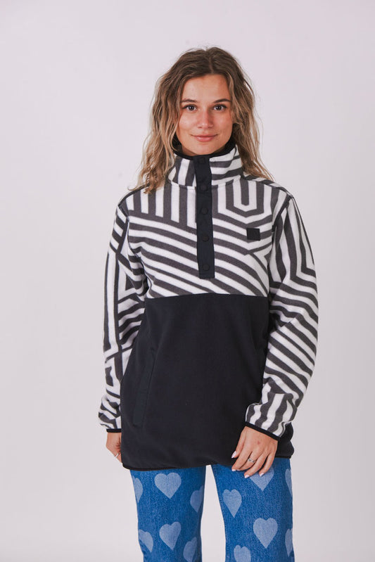 Fall Line Fleece Black - Women's