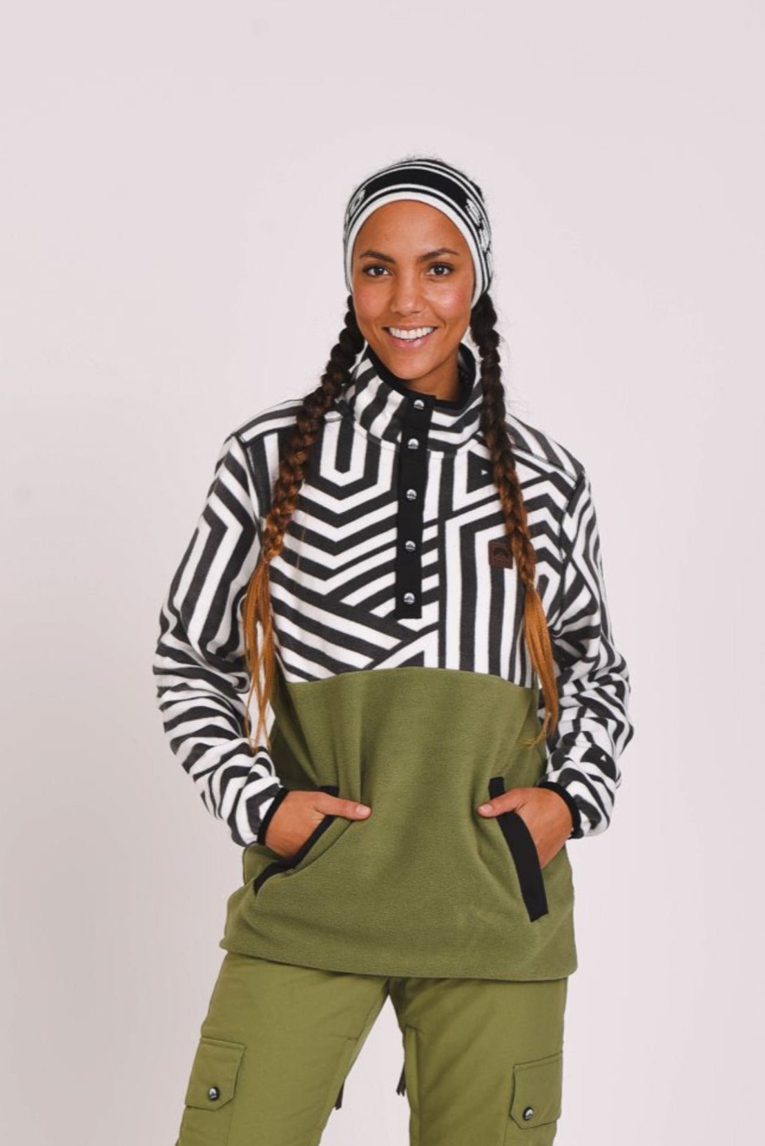 Fall Line Fleece Khaki - Women's