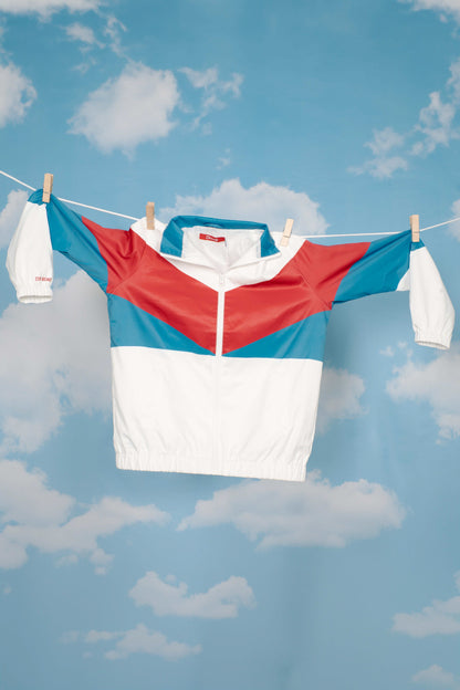 The Gust Buster | Retro USA Shinesty Windbreaker