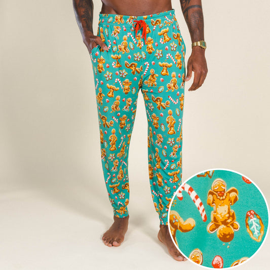 The Ginger Rail | Gingerbread SleepDeep™ Men’s Pajama Joggers