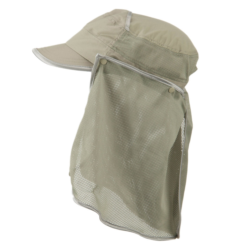 UV 50+ Talson Removable Flap Fidel Cap