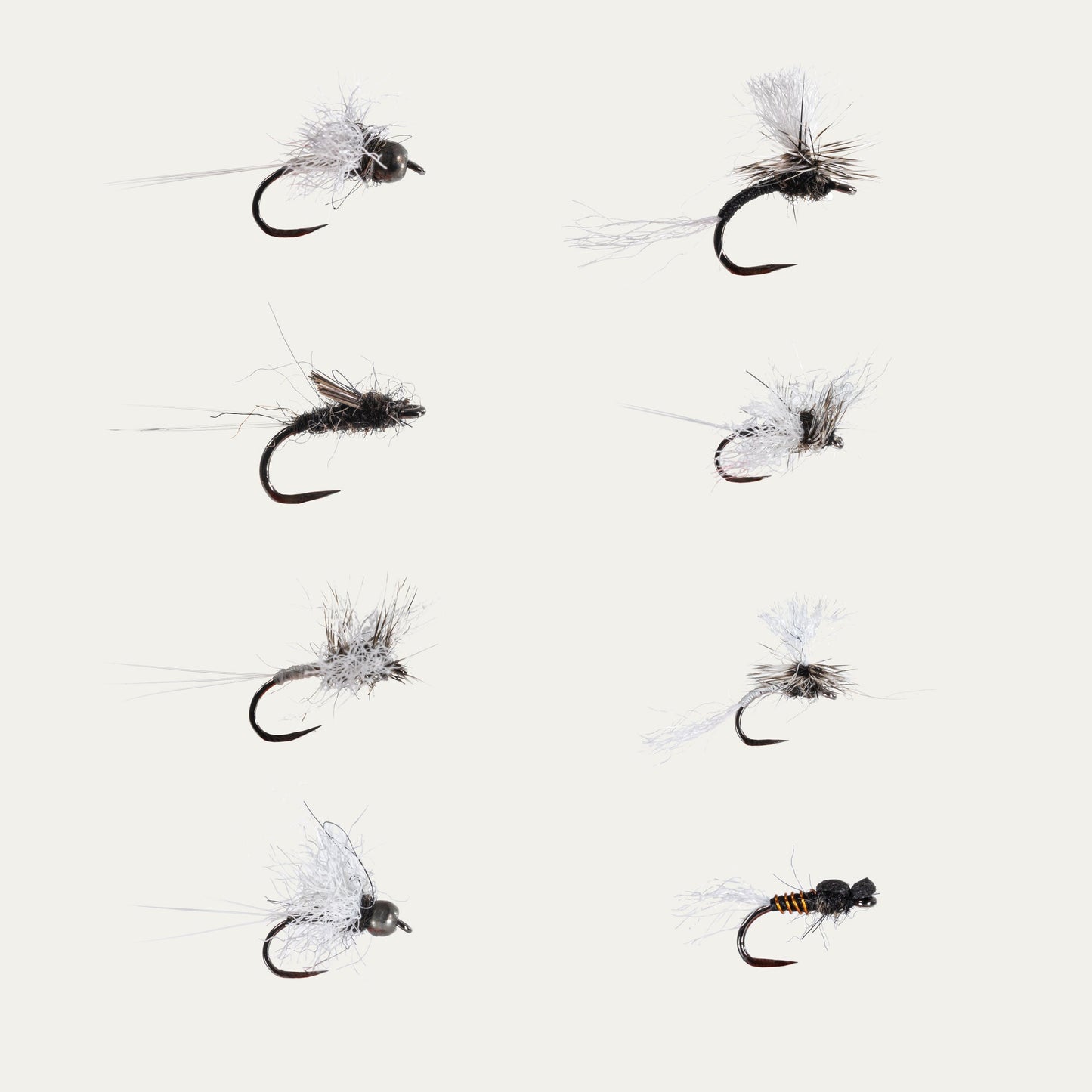 Trico Mayfly BugCycle Fly Assortment, 8pk, Barbless, Ahrex