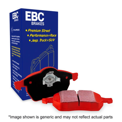 EBC 13-15 Porsche 911 (991) GT3 3.8L (w/Cast Iron Rotor) Redstuff Rear Brake Pads