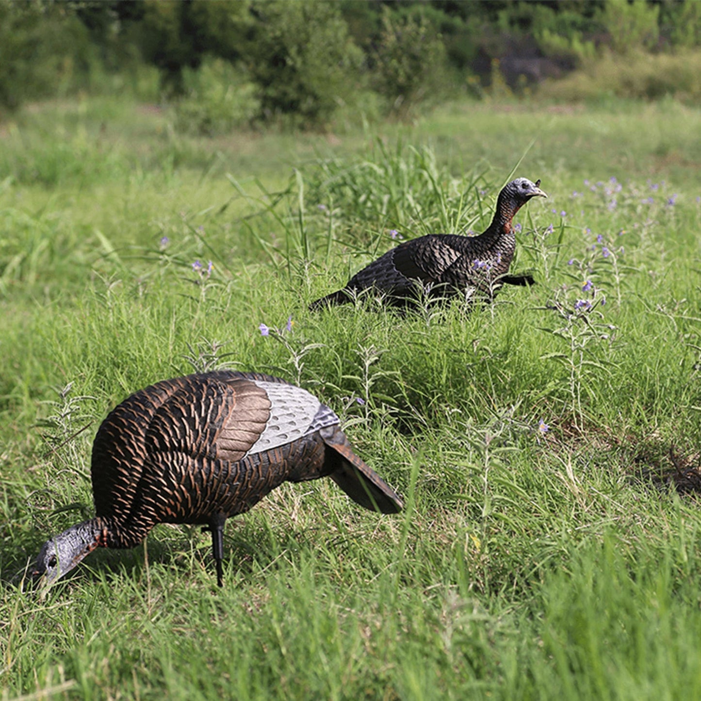 Flextone FLXDY314 Thunder Chick Feeder Portable Hen Decoy For Turkey Hunting