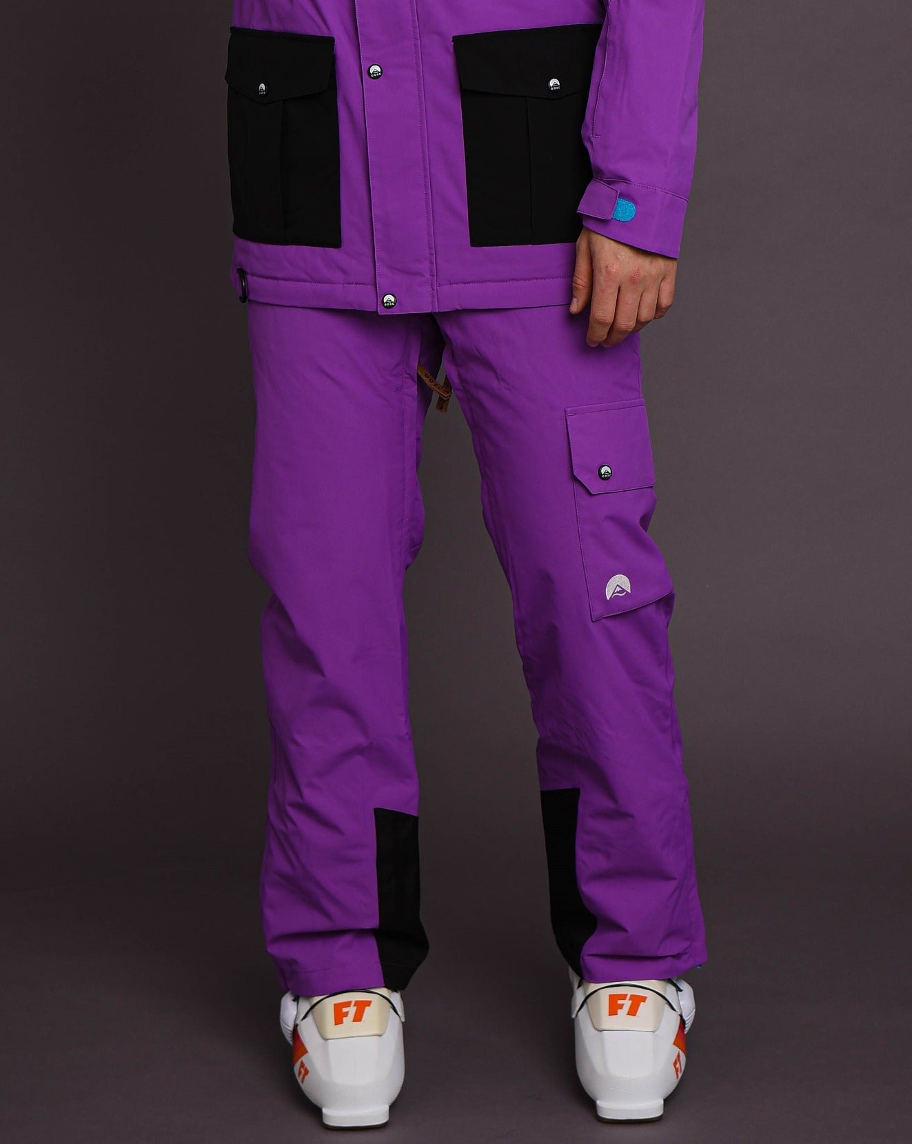 Fresh Pow Men's Ski & Snowboard Pants - Purple