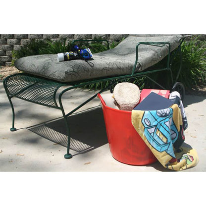 Little Giant FT11RED 11 Gal. Heavy Duty Farm Bucket Rubber Flex Tub with Handles